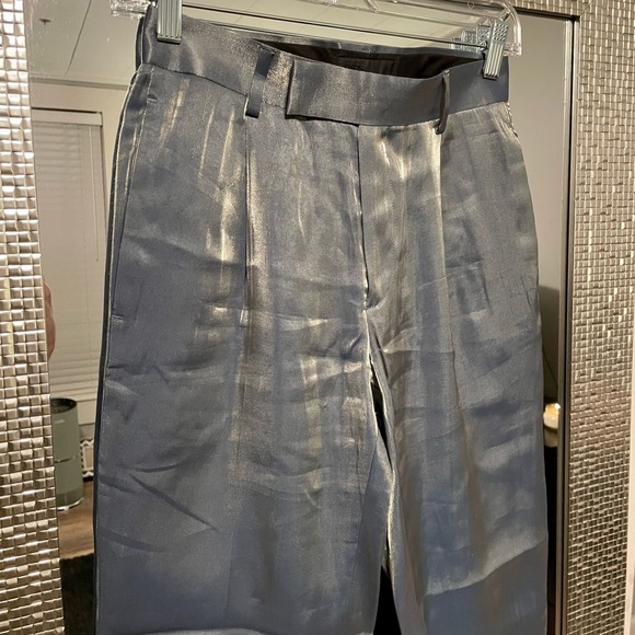 men’s ASOS metallic pants - Picture 6 of 7